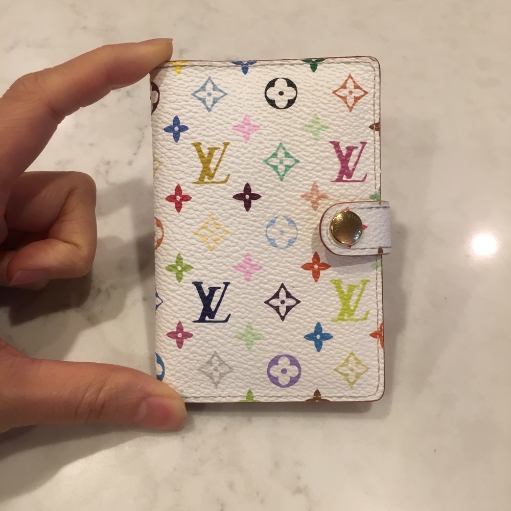 Louis Vuitton multicolor mini agenda